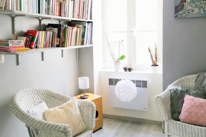 Apartment Rouge Avec Jardin *